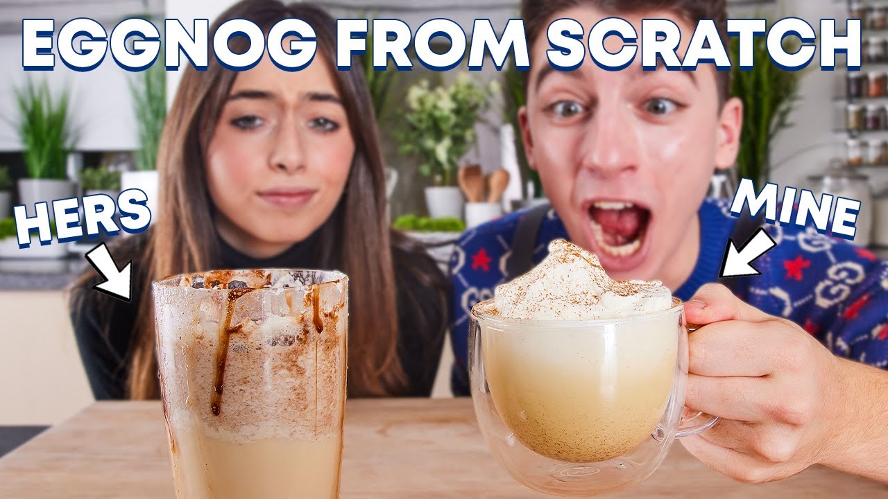 Eggnog From Scratch...Without a Recipe? | Food with Friends