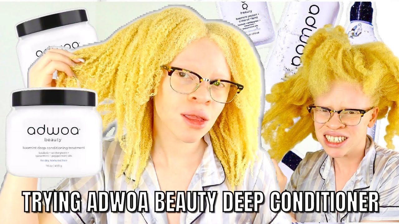 WAS IT WORTH THE TRY? TRYING THE ADWOA DEEP CONDITIONER ON MY TYPE 4 NATURAL HAIR