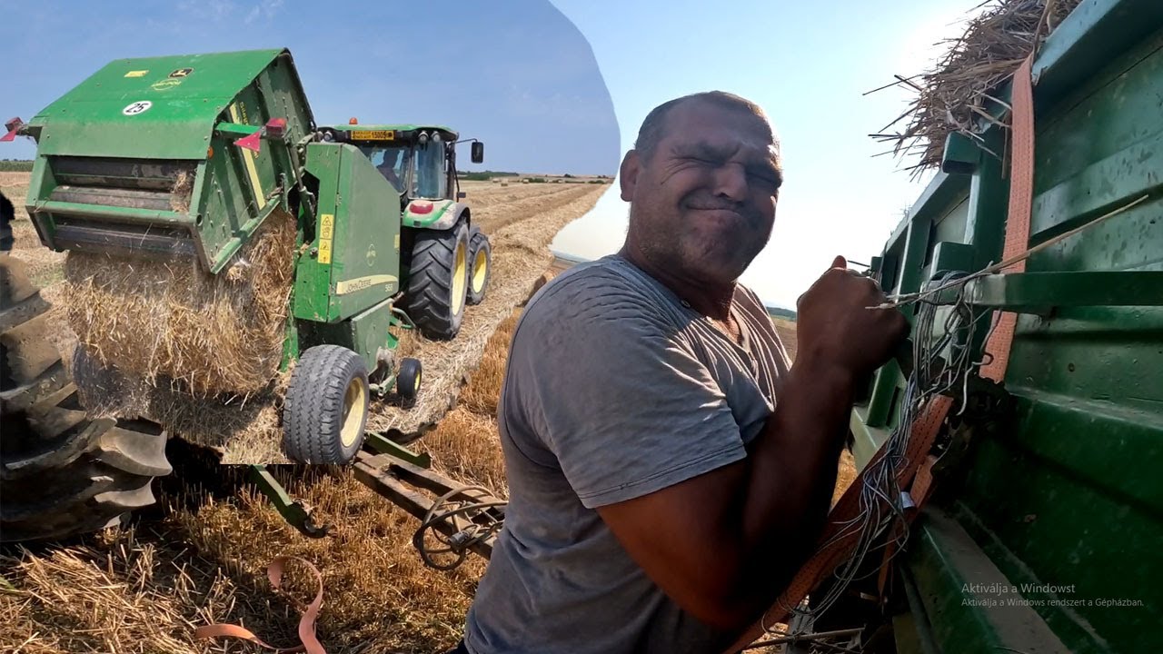SZALMA B&Aacute;L&Aacute;Z&Aacute;S ! APJA MEGISSZA LAGZIRA SZ&Aacute;NT ITALT😱