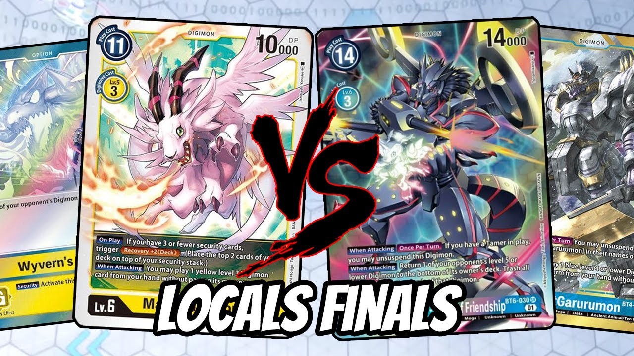 Security Control vs Bond of Friendship/AncientGarurumon Locals Finals (Digimon TCG English BT6)
