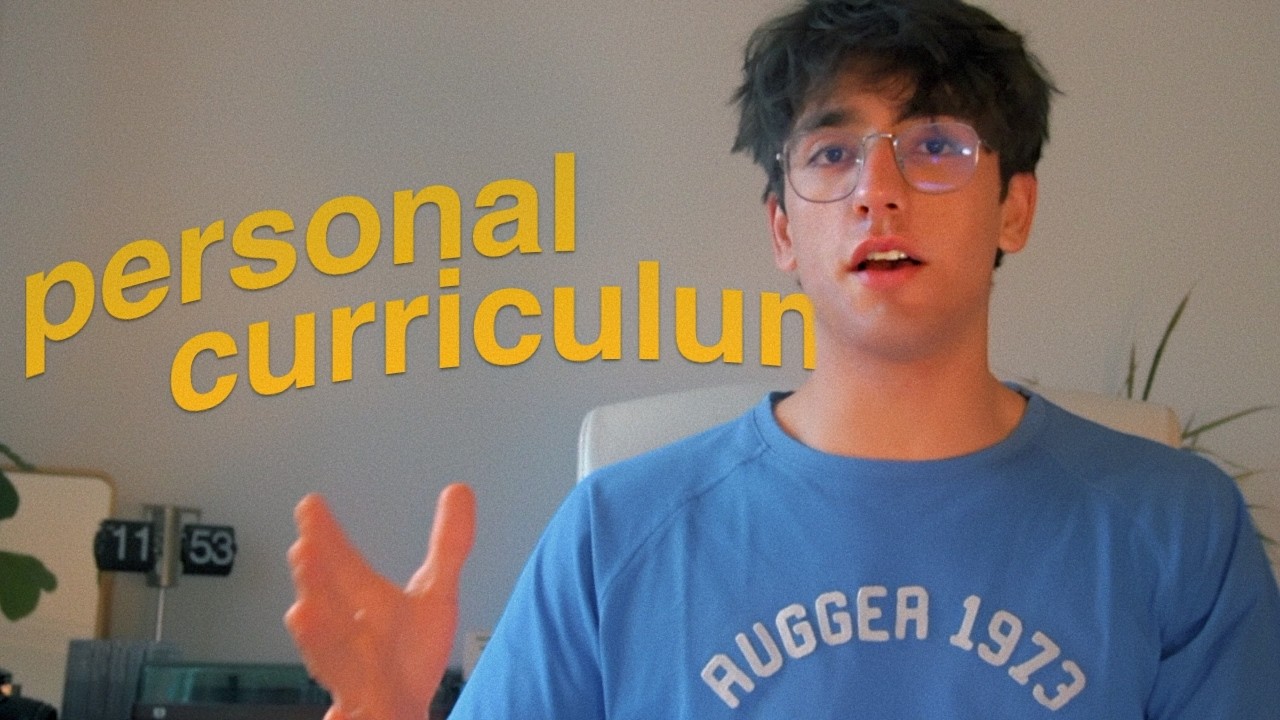 how to build a personal curriculum (planning, notion template, scheduling)