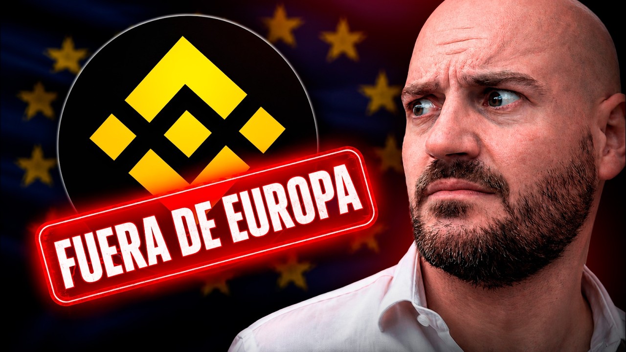 Binance, fuera de Europa: qu&eacute; hacer con tus fondos ya!