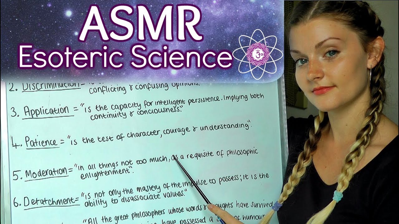 ⚛️ ASMR ~ Esoteric Science