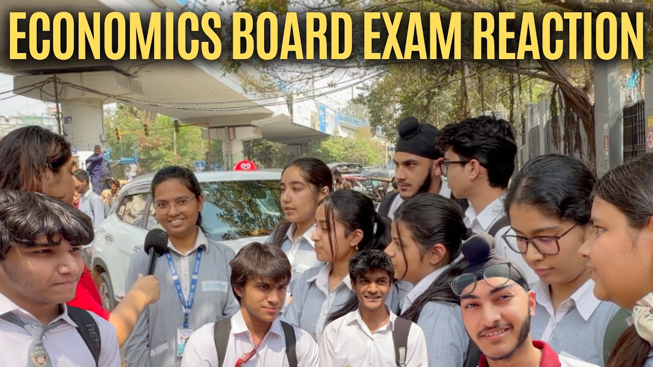MIXED REVIEWS! Class 12 Economics Board Exam Reaction - 2026