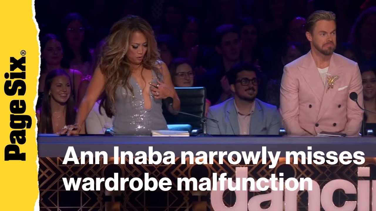 'DWTS' judge Carrie Ann Inaba narrowly misses wardrobe malfunction in show return