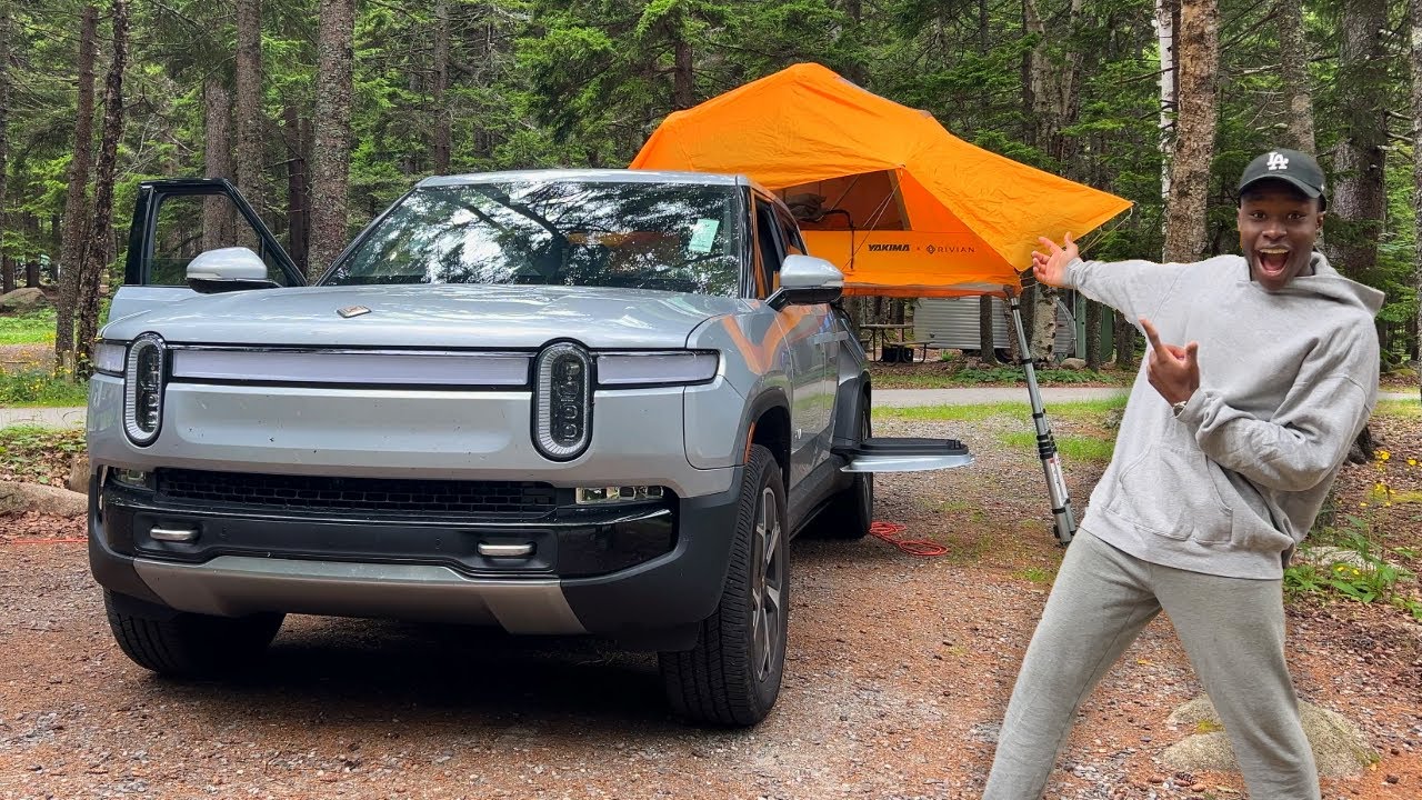 What It’s Really Like Camping With A Rivian R1T