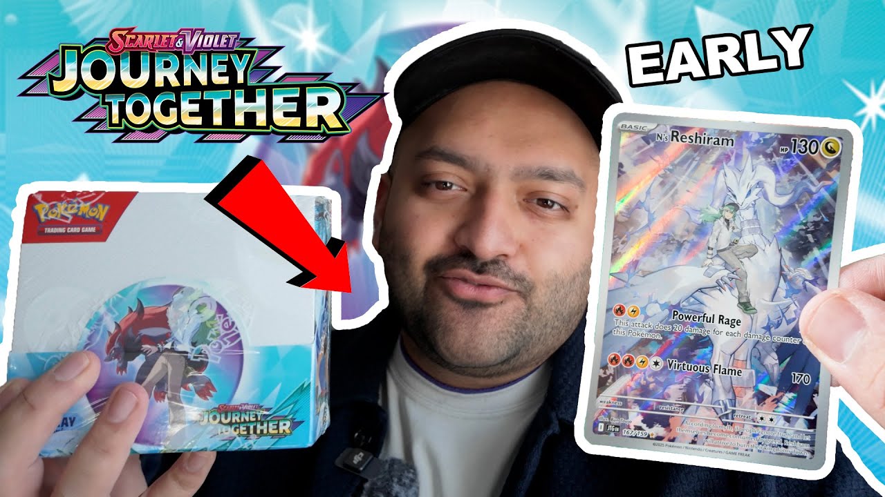 I Opened A Pokemon JOURNEY TOGETHER Booster Box Early - Pokemon TCG