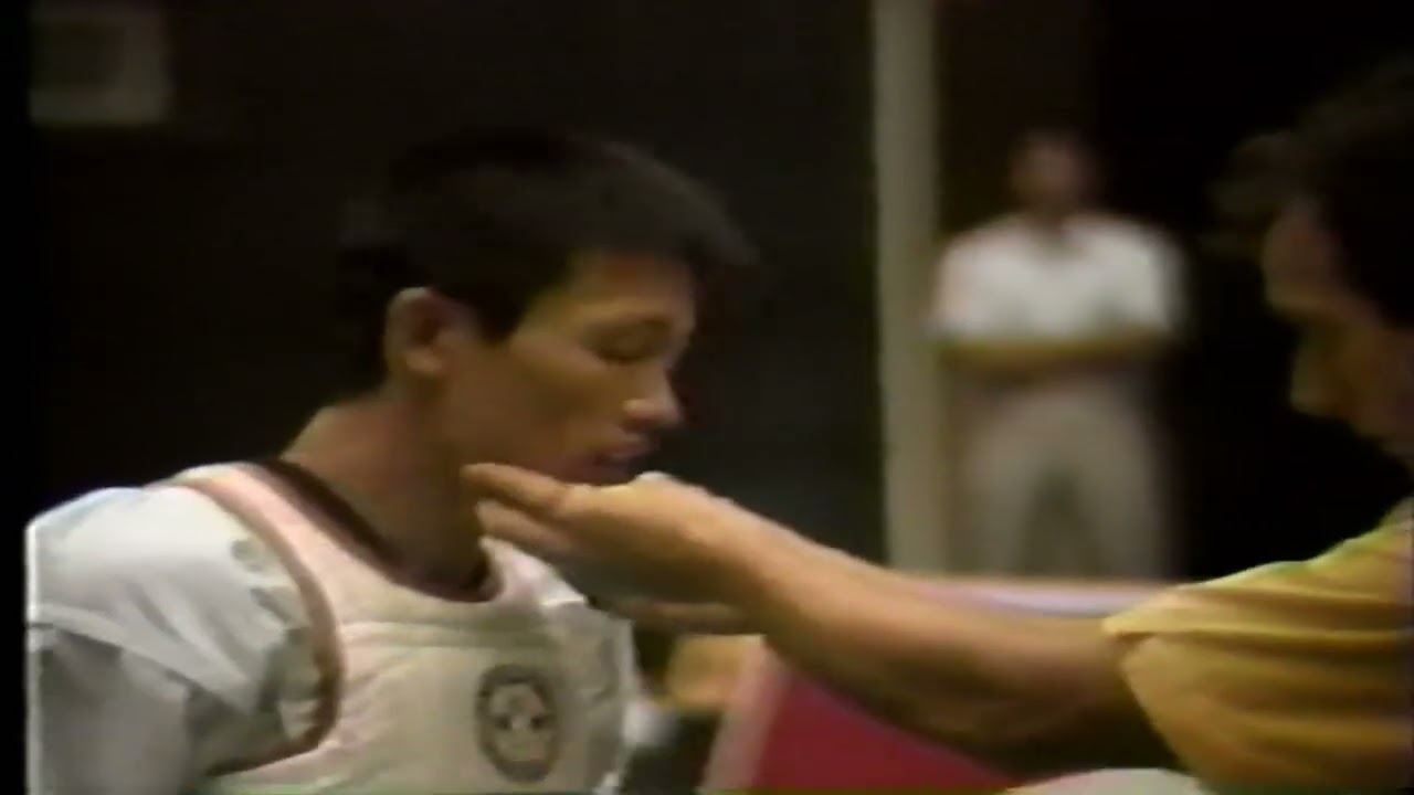 Yeong Sik Kim vs Bathily Younousse | 1985 World Taekwondo Championship Final (Rare Footage)