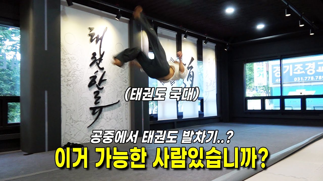 국가대표 출신 태권도 선수 둘이 대결을 했더니...ㄹㅈㄷ