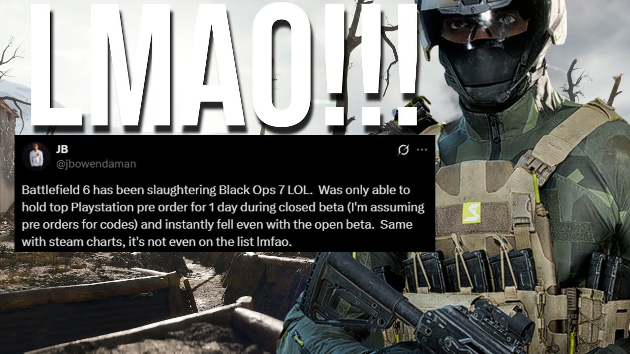Не могу лгать, Battlefield 6 ПРЕВОСХОДИТ Black Ops 7...
