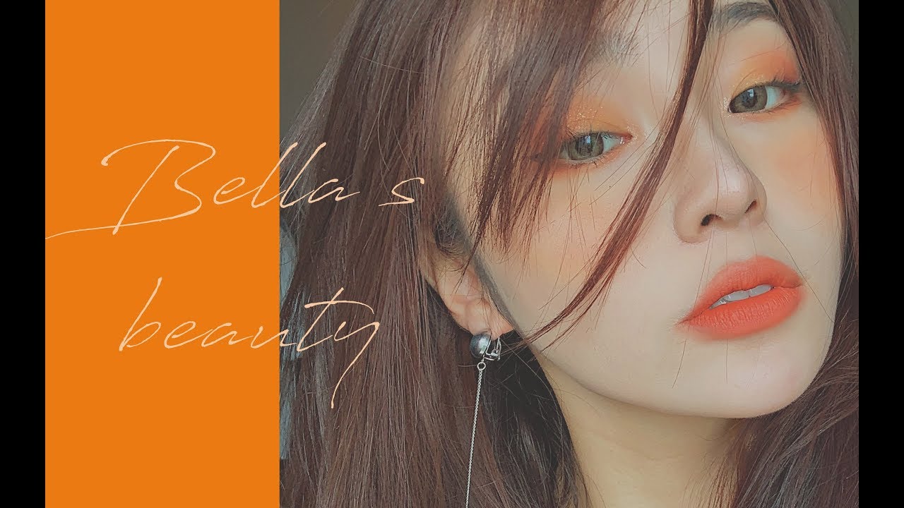 Makeup Tutorial - Orange Tone Makeup 2019