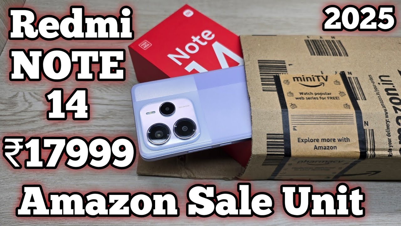 Redmi Note 14 5G Unboxing Amazon Sale Unit - Should You Buy it ?
