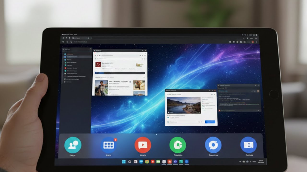 KDE Plasma на ПЛАНШЕТЕ?! Gnome оказался хуже...