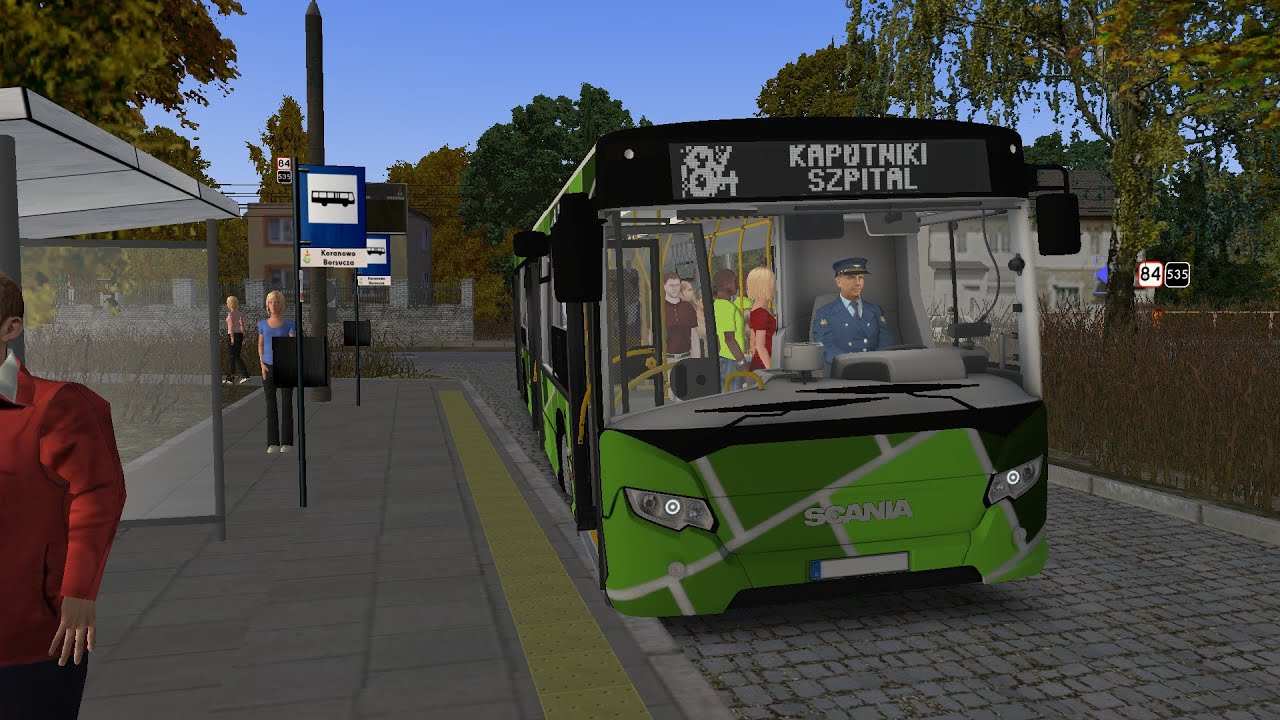 OMSI 2 | Scania Citywide 12LF | Golczewo 2.0 - Route 84