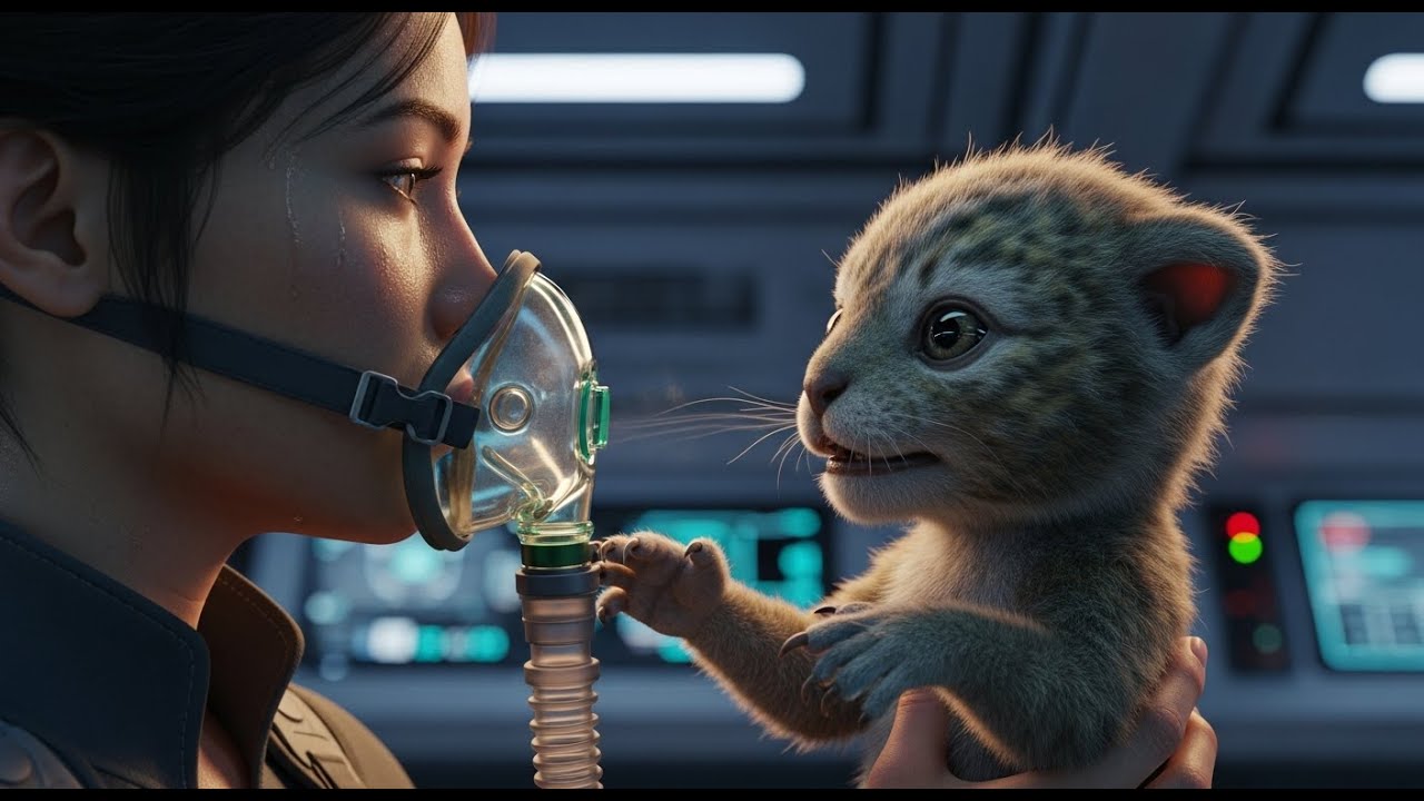 The Human Gave Her Oxygen Mask to the Cub — The Ship Logged “New Primary Life First