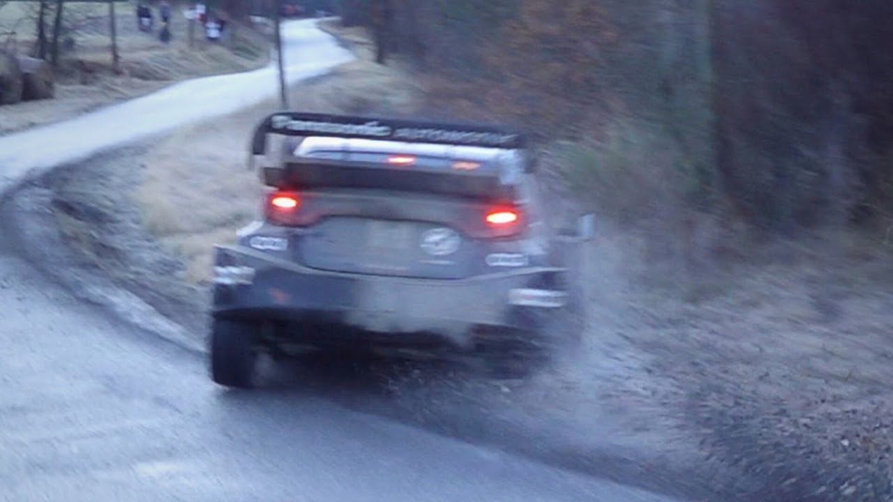 190kmh ! BEST OF CRAZY FLAT OUT | WRC Rallye Monte Carlo 2025