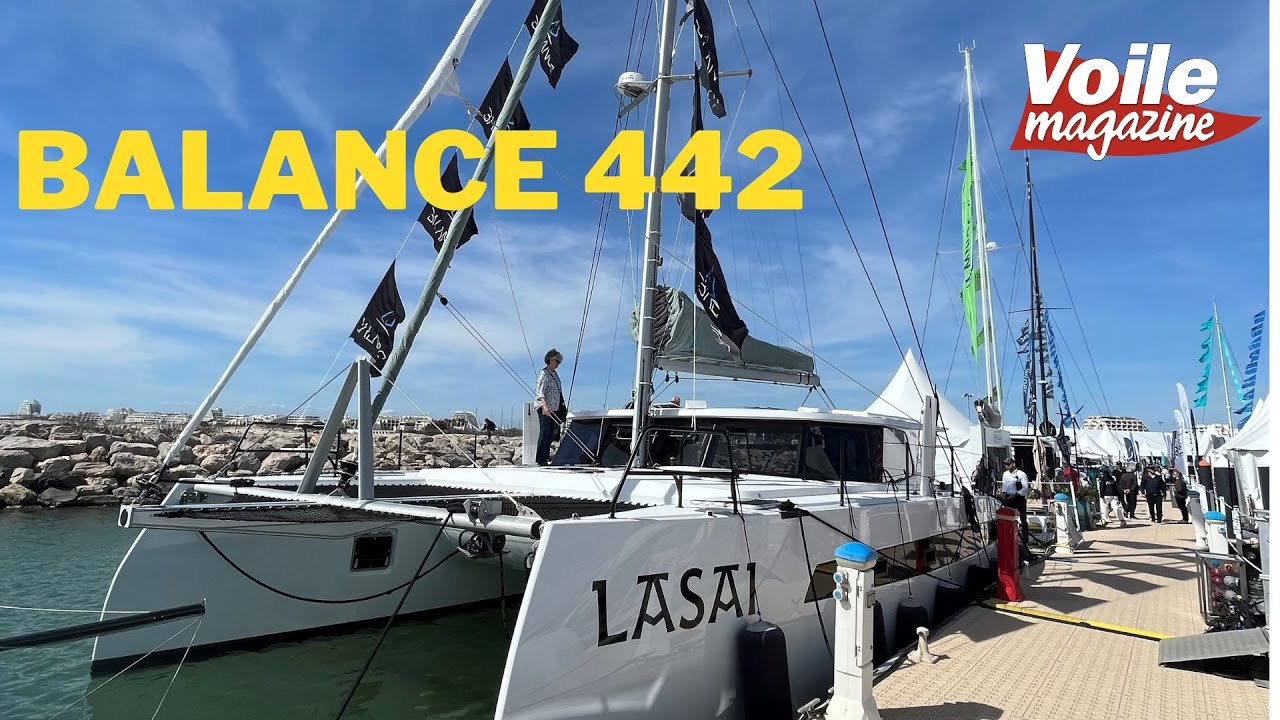 1ère visite | BALANCE 442, une nouveauté du salon international Multihull Show 2024