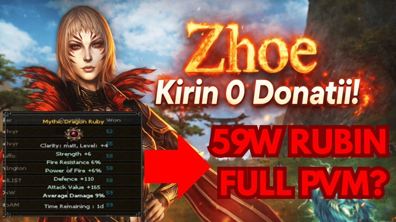 AM ECHIPAT RUBIN FULL PVM ✅ ✅ ✅  METIN2 RO KIRIN 0 DONATII