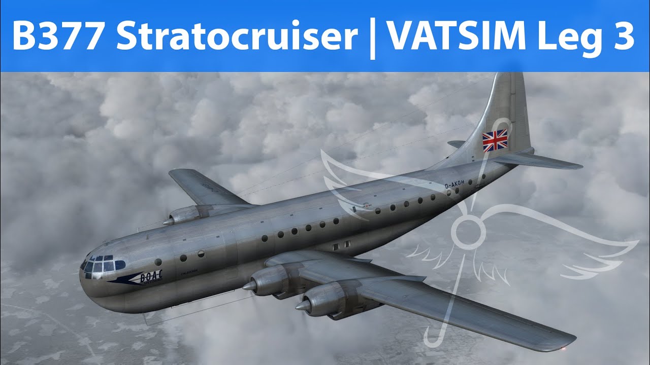 A2A Simulations B377 Stratocruiser | Gander - La Guardia VATSIM Leg 3