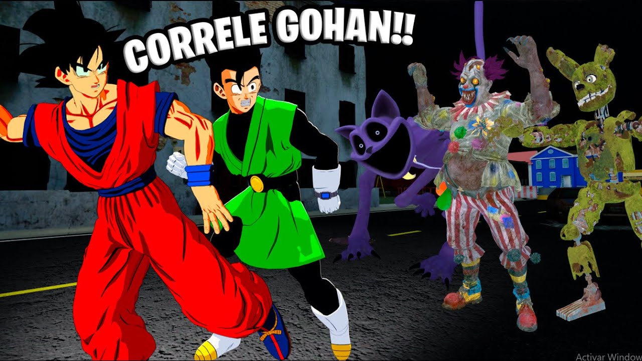 GOKU Y GOHAN Sobreviven a sus PEORES MIEDOS en Realidad Virtual | DBZVR