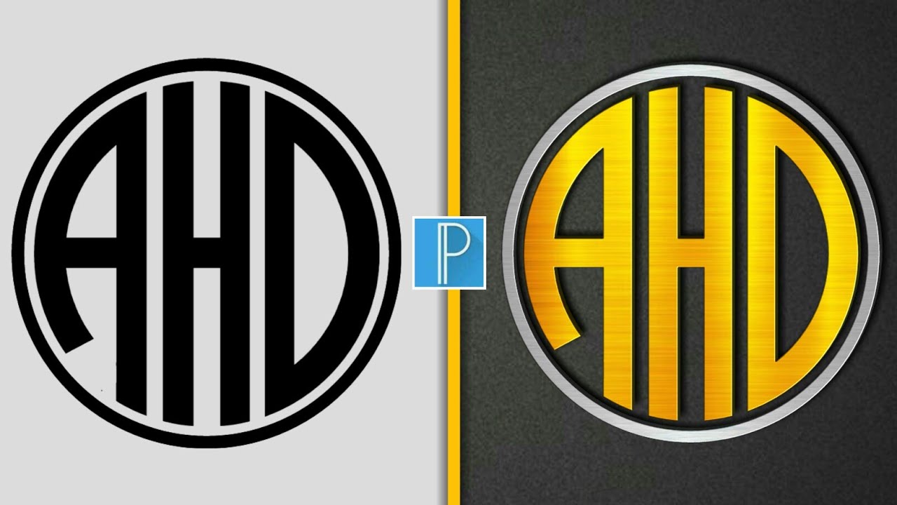 AH D Cara Membuat Logo Desing Pixellab How To Make Logo [ Vandy Graphics ] Logo Desing Tutorial