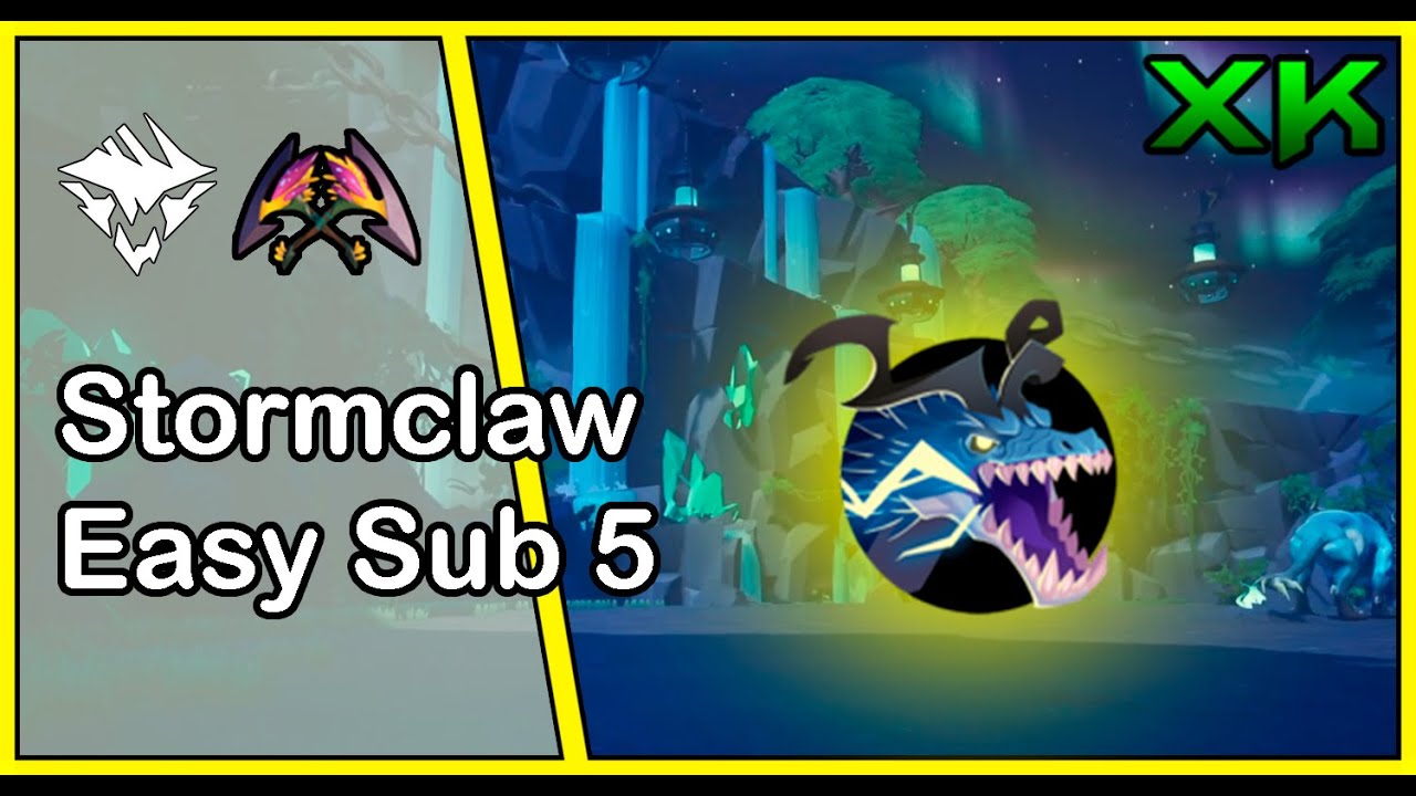 EASY STORMCLAW SUB 5 | DAUNTLESS TRIAL