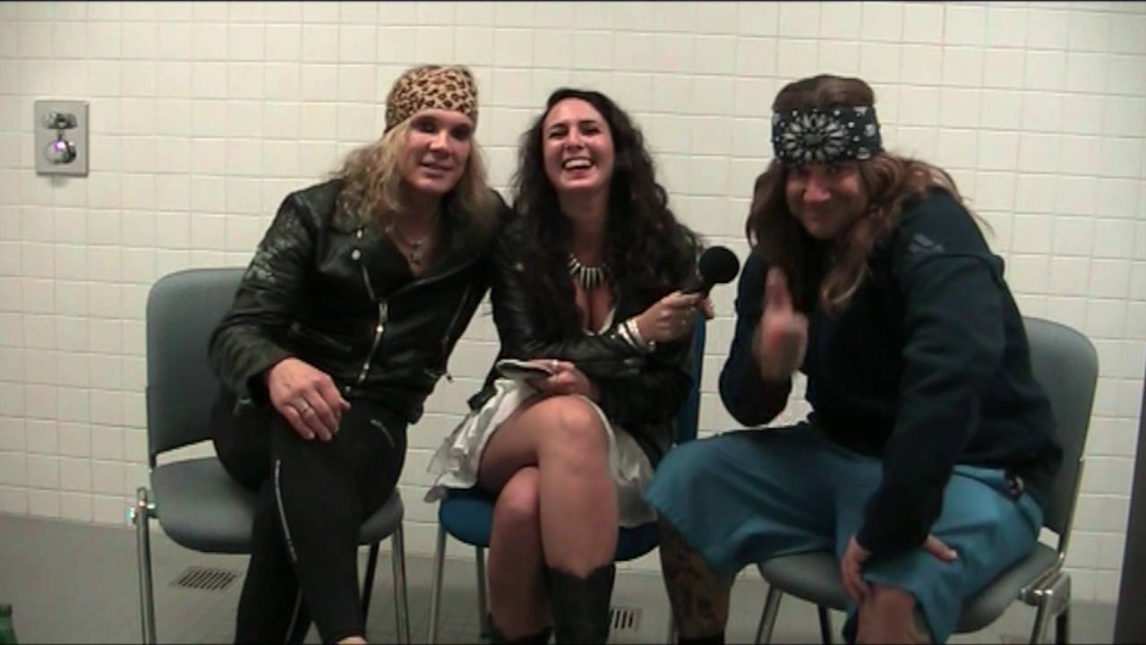 STEEL PANTHER Interview Michael Starr and Stix Zadinia COMEBACKSTAGE