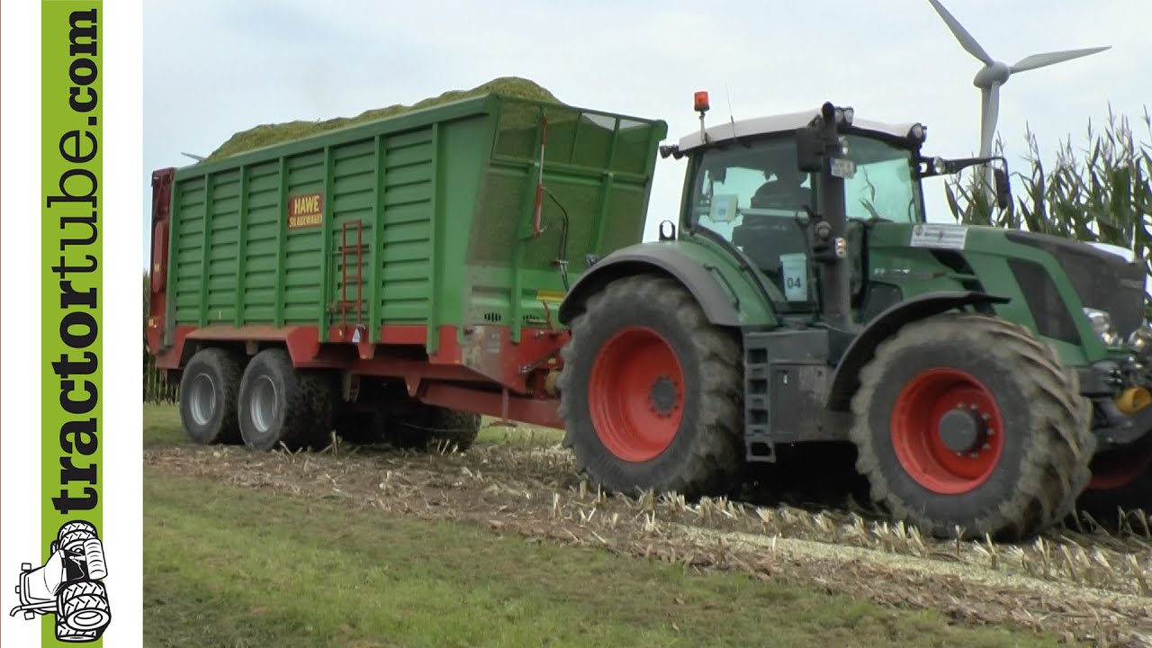 Hawe stellt den Häckseltransportwagen SLW45 vor - Einsatzbilder