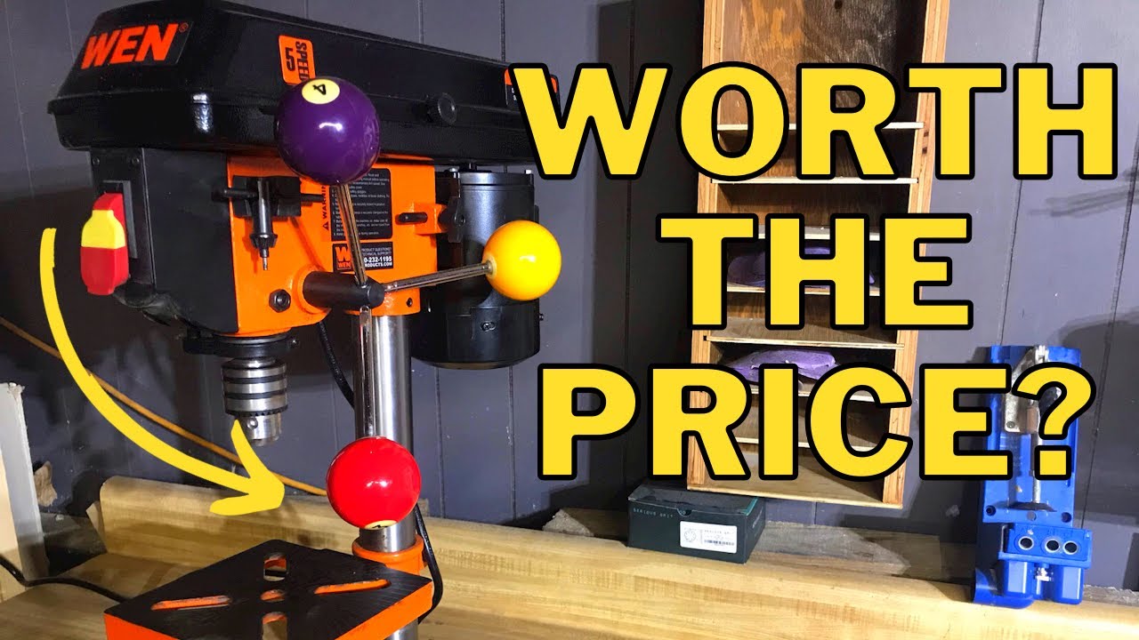 Level Up Your Woodworking: Honest Review of the WEN 4280T Benchtop Drill Press