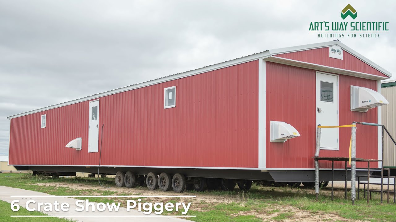 Art's Way Scientific 6 Crate Show Piggery
