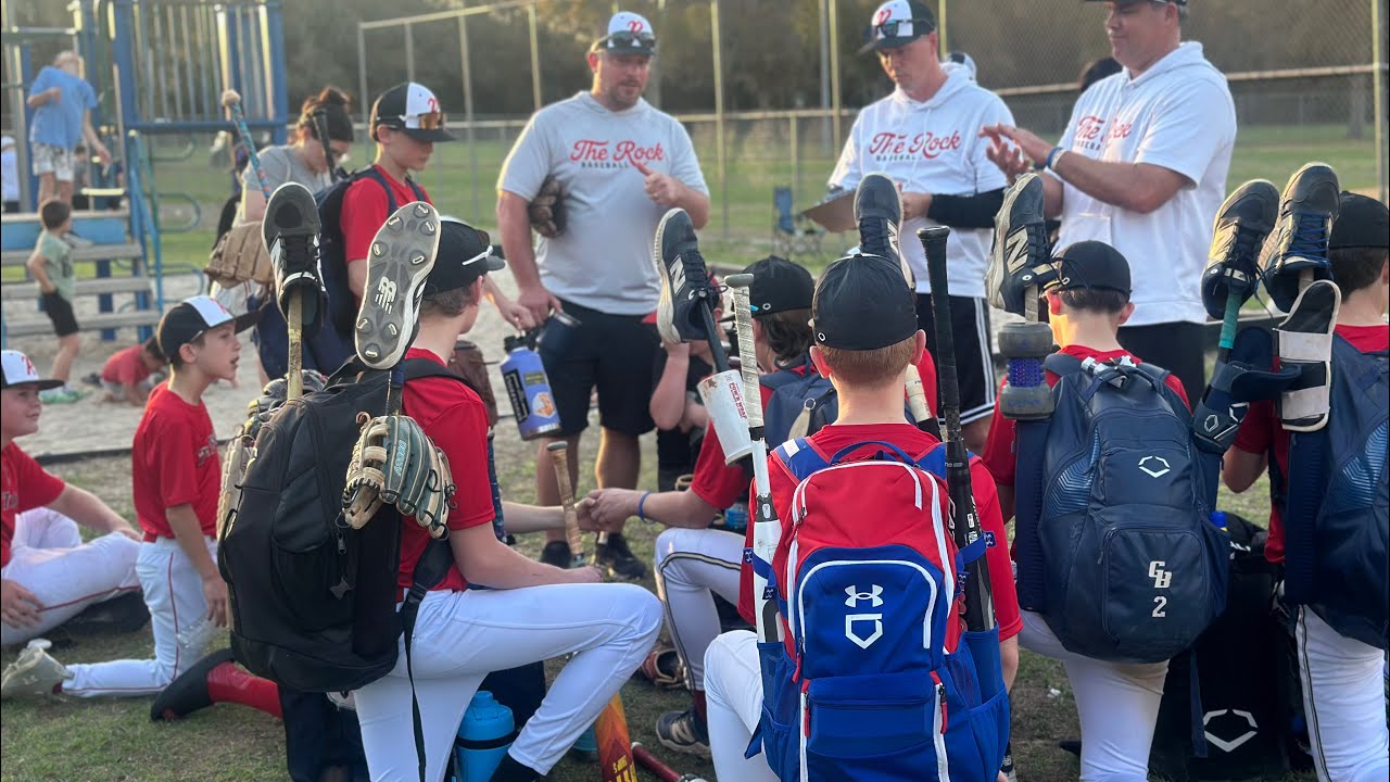 Rock Red vs. Kanapaha Coyotes win 13-5