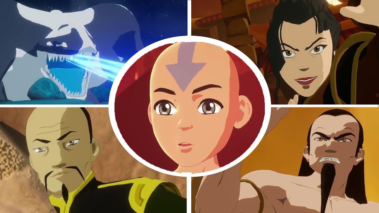 Avatar The Last Airbender: Quest for Balance All Bosses & Ending