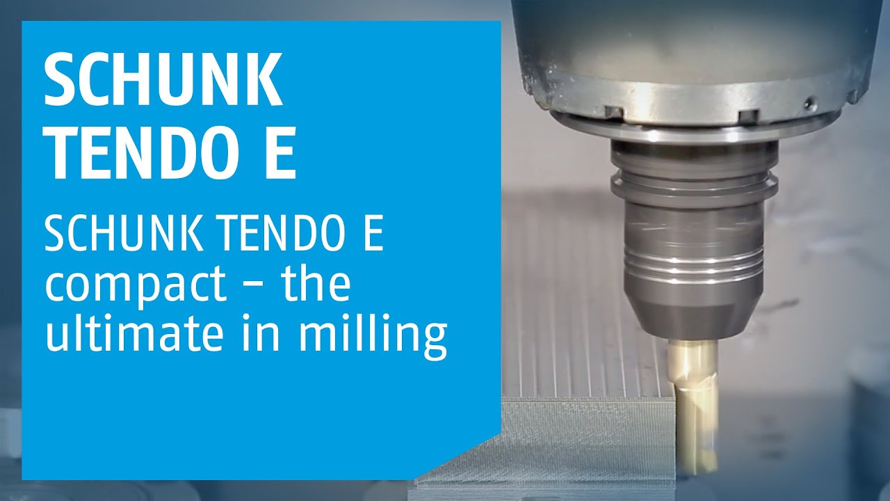 SCHUNK TENDO E compact - непревзойденный в процессах фрезерования!