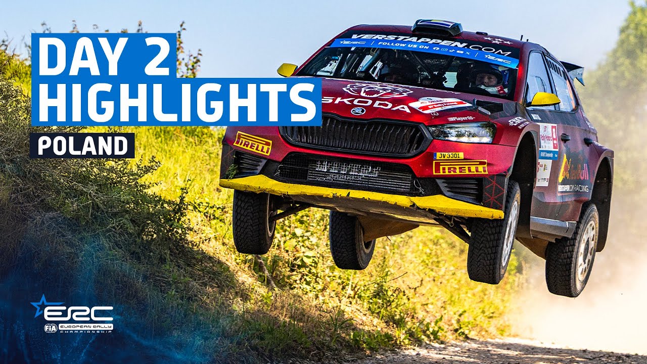 Day 2 Highlights | ERC ORLEN OIL 81st Rally Poland 2025