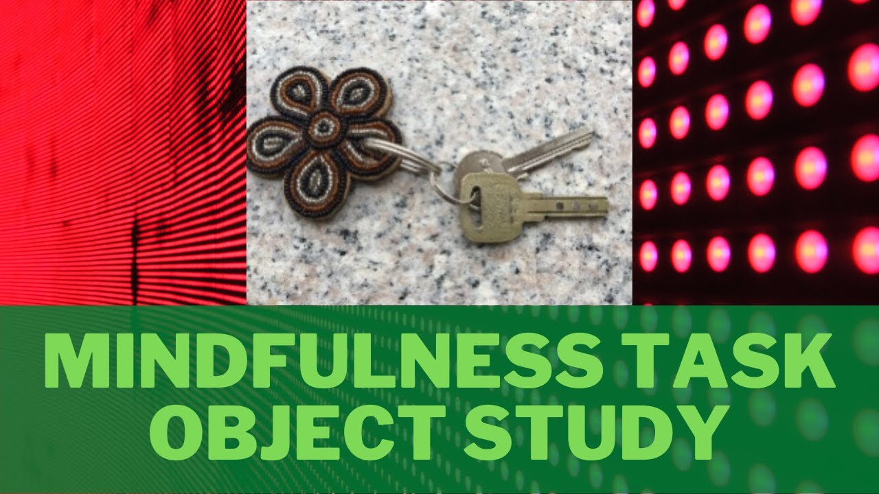 Practical Mindfulness video: Studying a familiar object