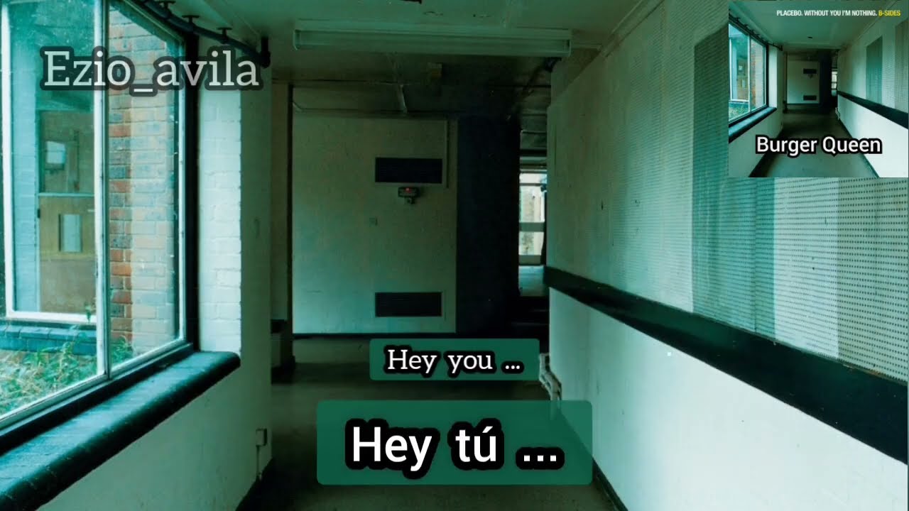 Placebo Burger Queen    demo -  acoustic   ( subtitulado )