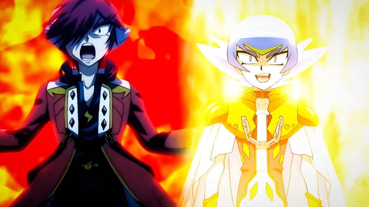 Sakyo vs Damian (Beyblade Metal Fight Fanmade)