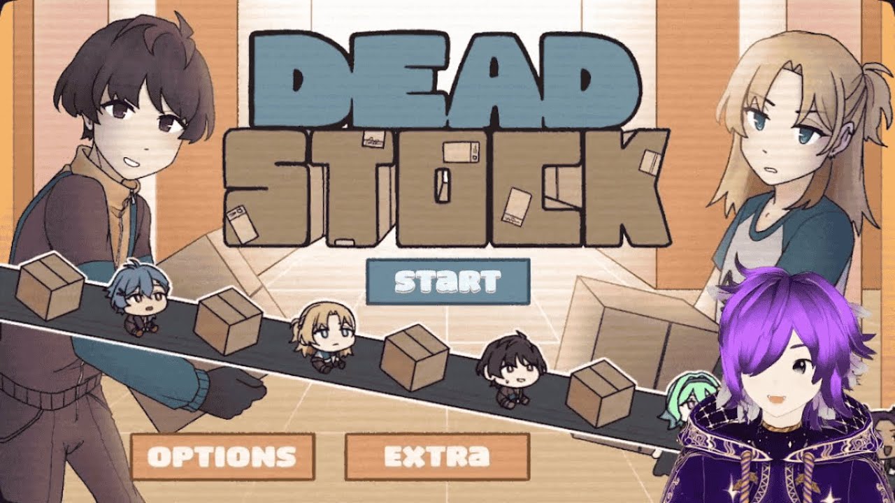 Недоплата после смерти! - Dead Stock (Часть 1) Визуальная новелла Spooktober