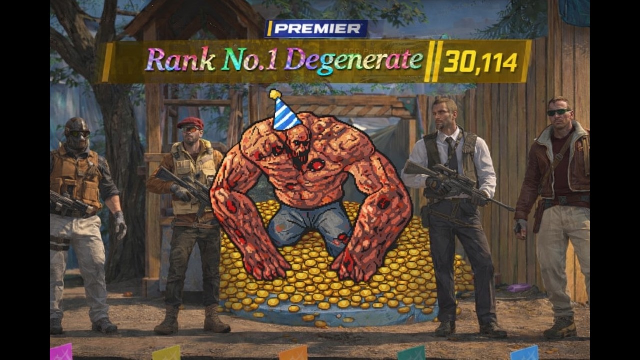 Rank No.1 Degen Plays CounterStrike 2 (edit and funny moments)