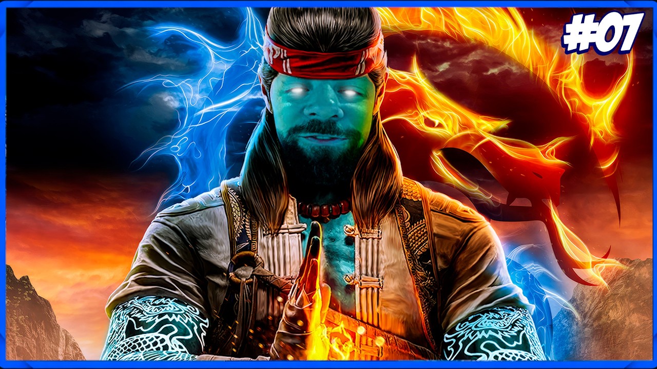 CONTROLAR O IMPERADOR AQU&Aacute;TICO &Eacute; DOLOROSO - MORTAL KOMBAT 1: KHAOS REIGNS DLC | SMZINHO