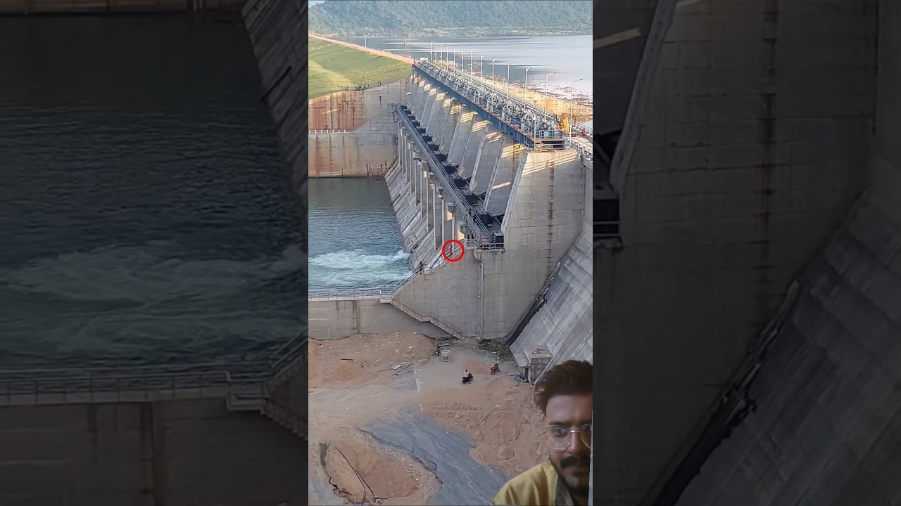 Dam gates open 🌊😱 #dam #belikejibran #flood # #reels #viral #explore #reeitfeelit #shortsviral