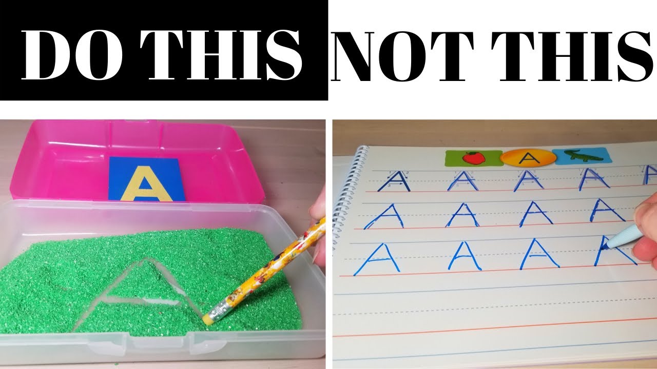7 Great Fun Handwriting Activities for Preschoolers, Kindergarten | Hands On Homeschool Language