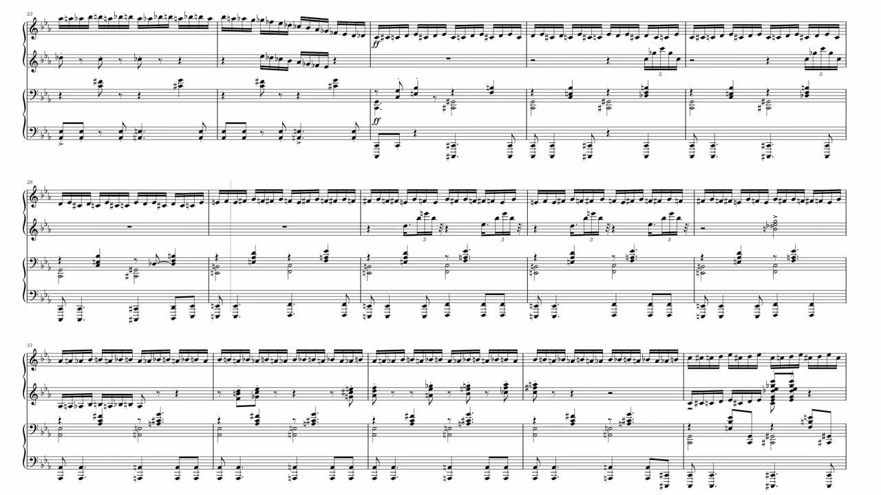 Sheet Music Video of: From 