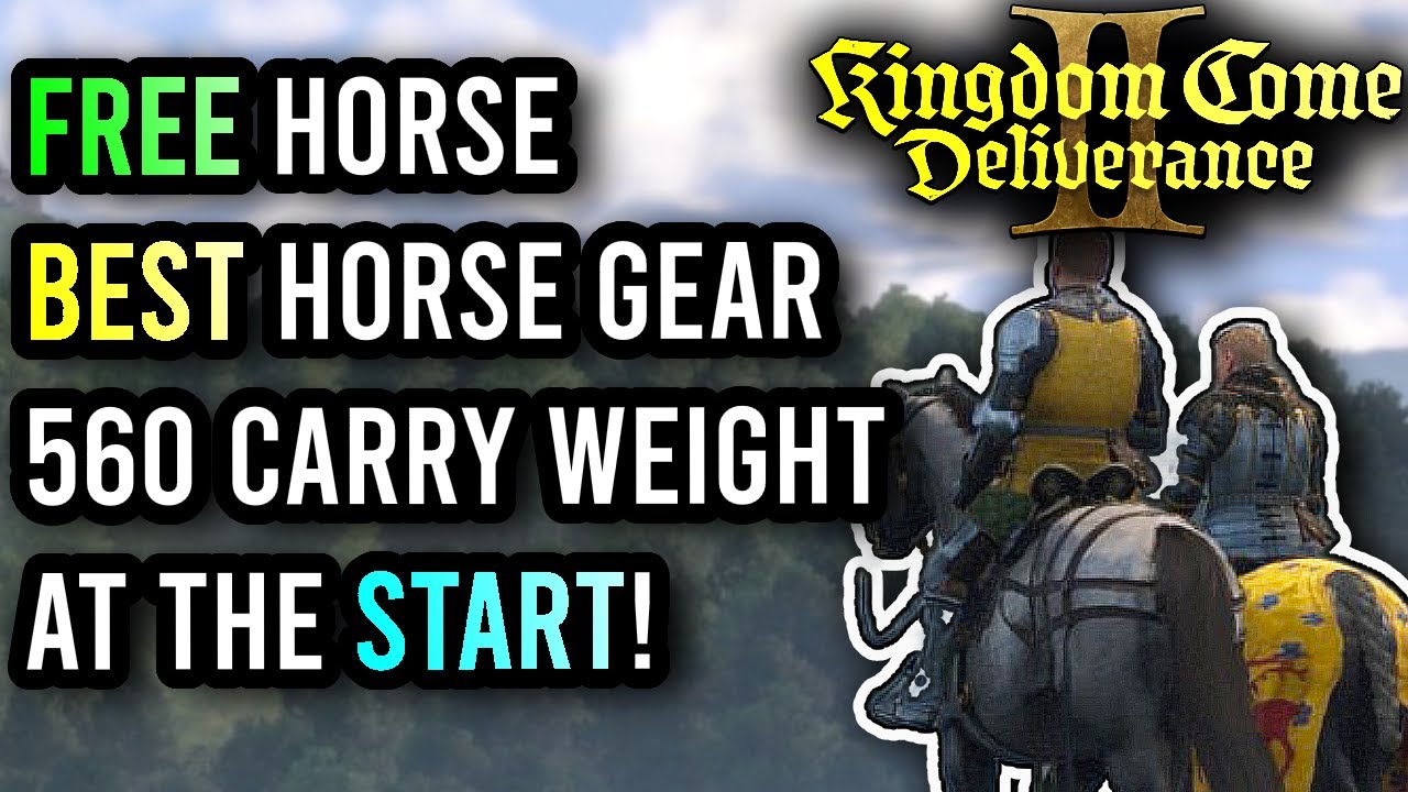 Kingdom Come: Deliverance 2 - Free 560kg Haul Horse + Top Gear at Start in Minutes