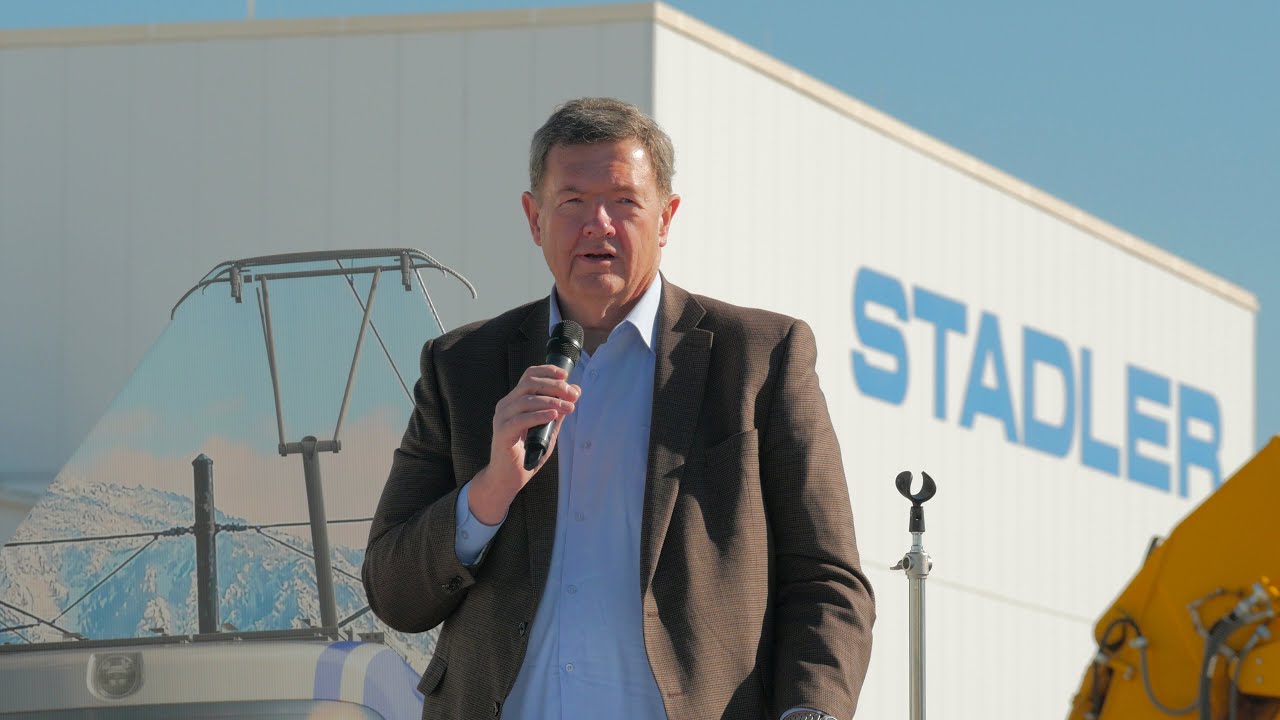 Stadler US Groundbreaking & Ceremonial Signing w/ UTA