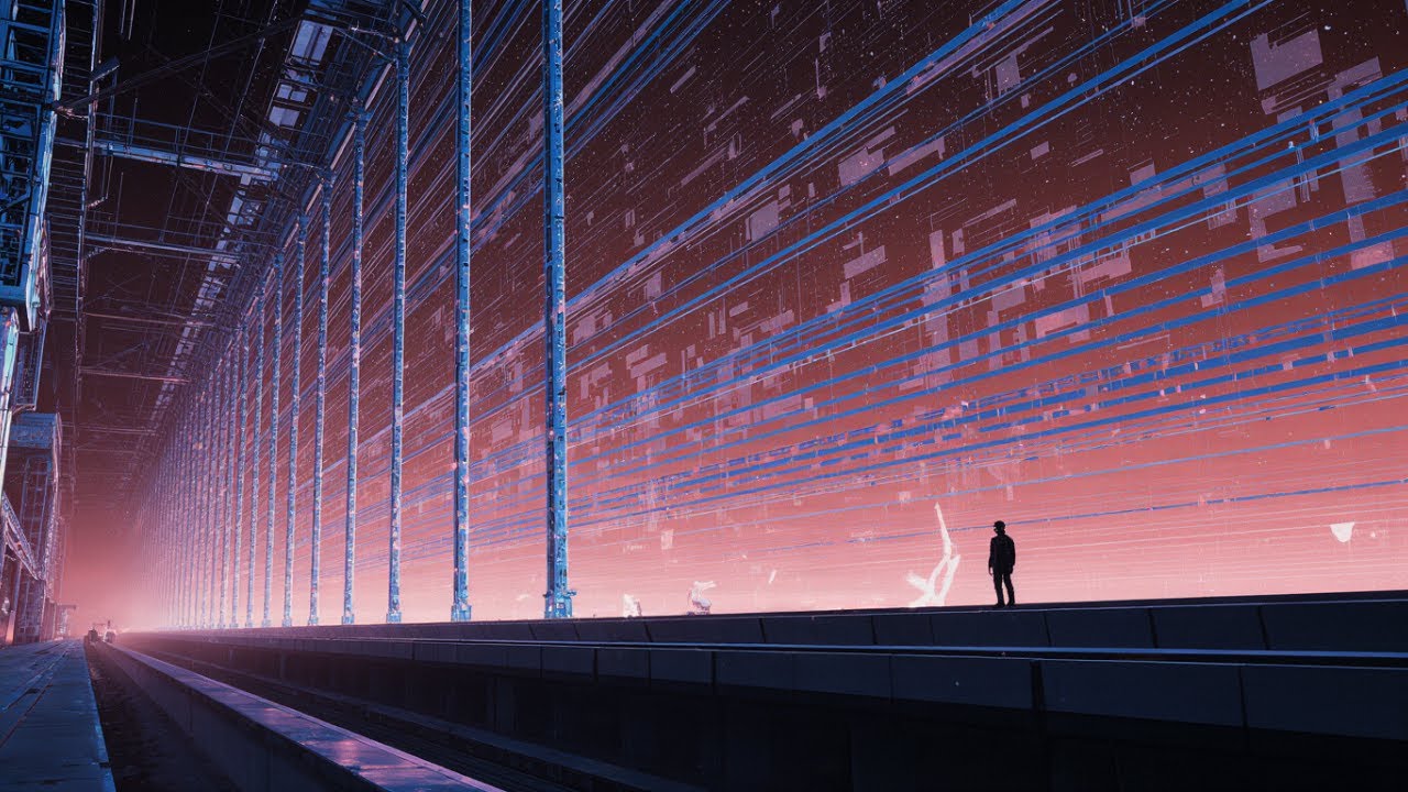 Coding Background Ambience - System Edge (Dark Industrial Sci-Fi Soundscape)