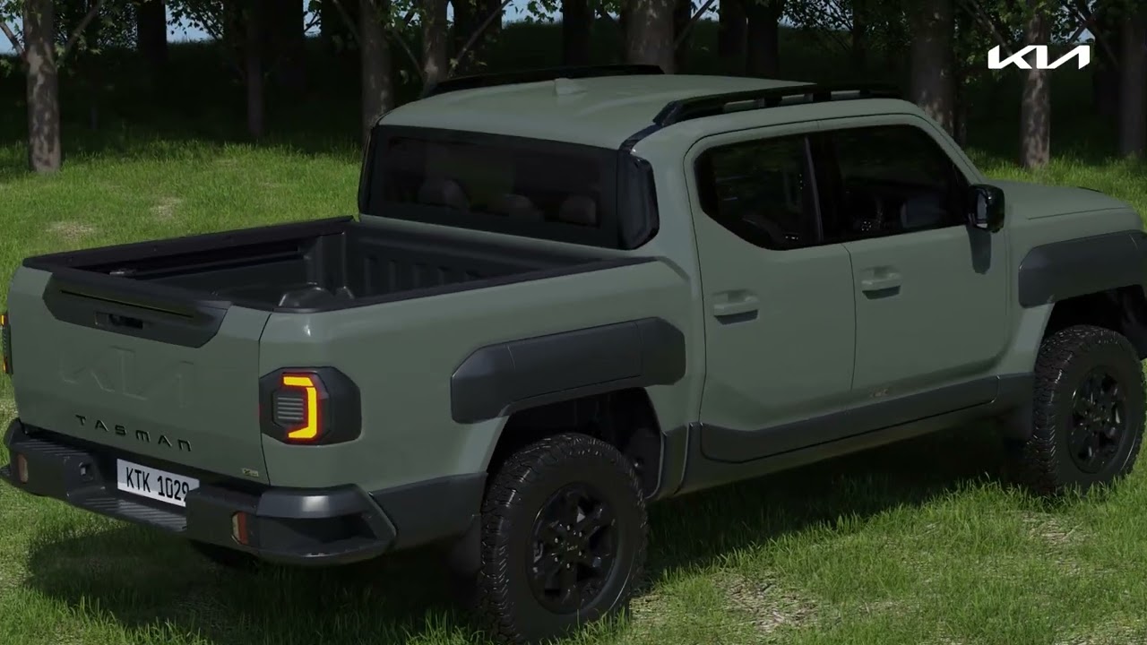 Kia Tasman - Using the truck bed