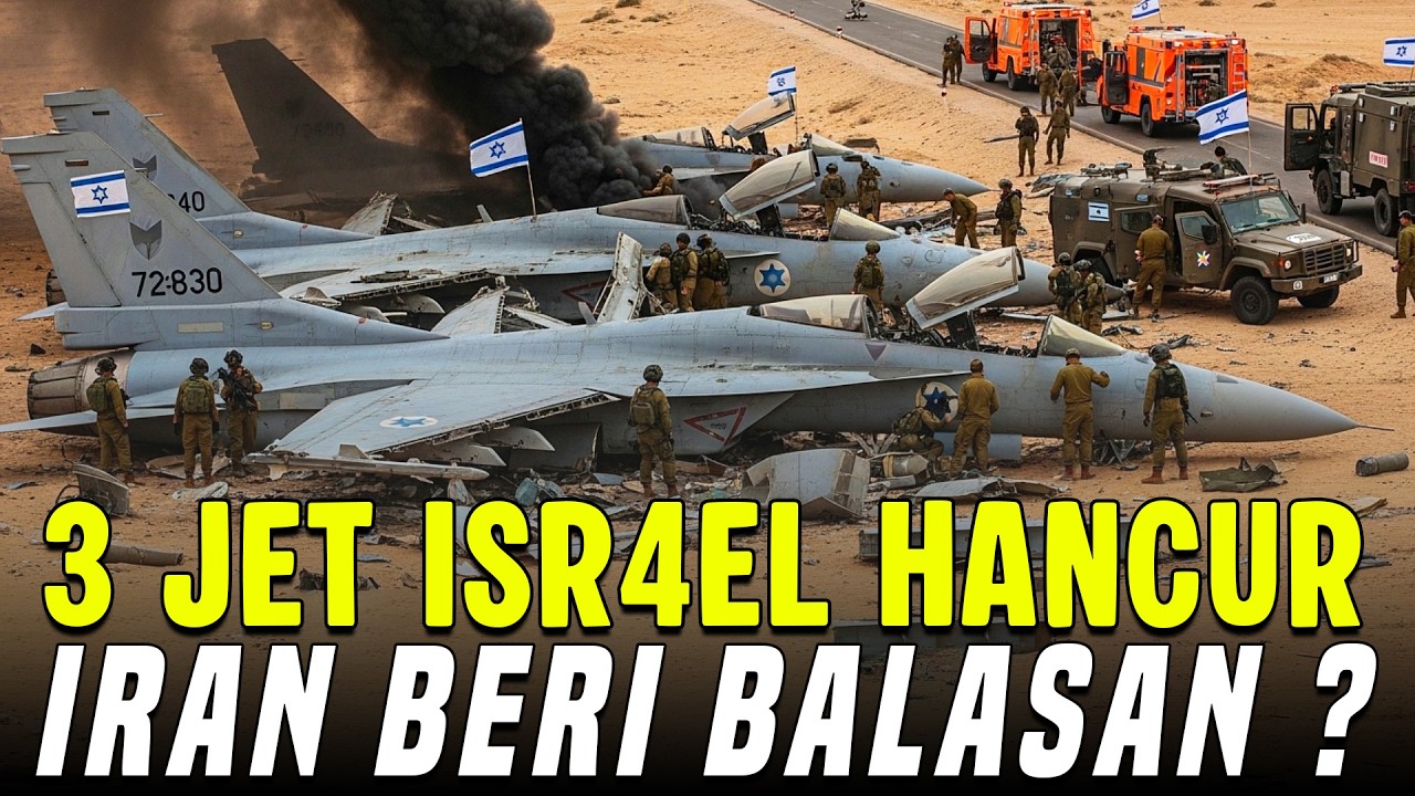 3 JET YANG TEW4SKAN KHAMENEI‼️BERHASIL DI JATUHKAN OLEH RUDAL IRAN ‼️