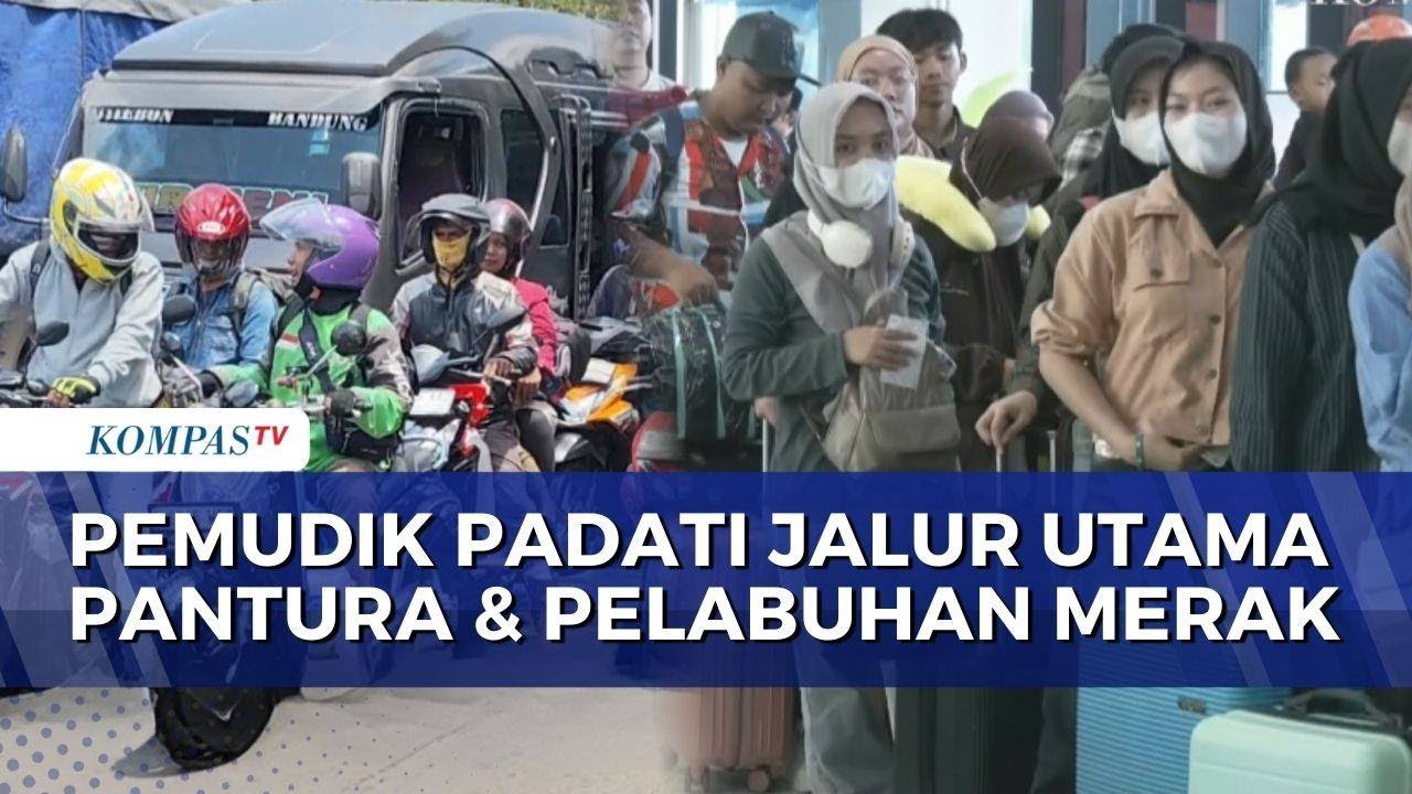 Pantauan Arus Mudik di Jalur Utama Pantura, Lingkar Nagreg hingga Pelabuhan Merak | 16 MARET 2026