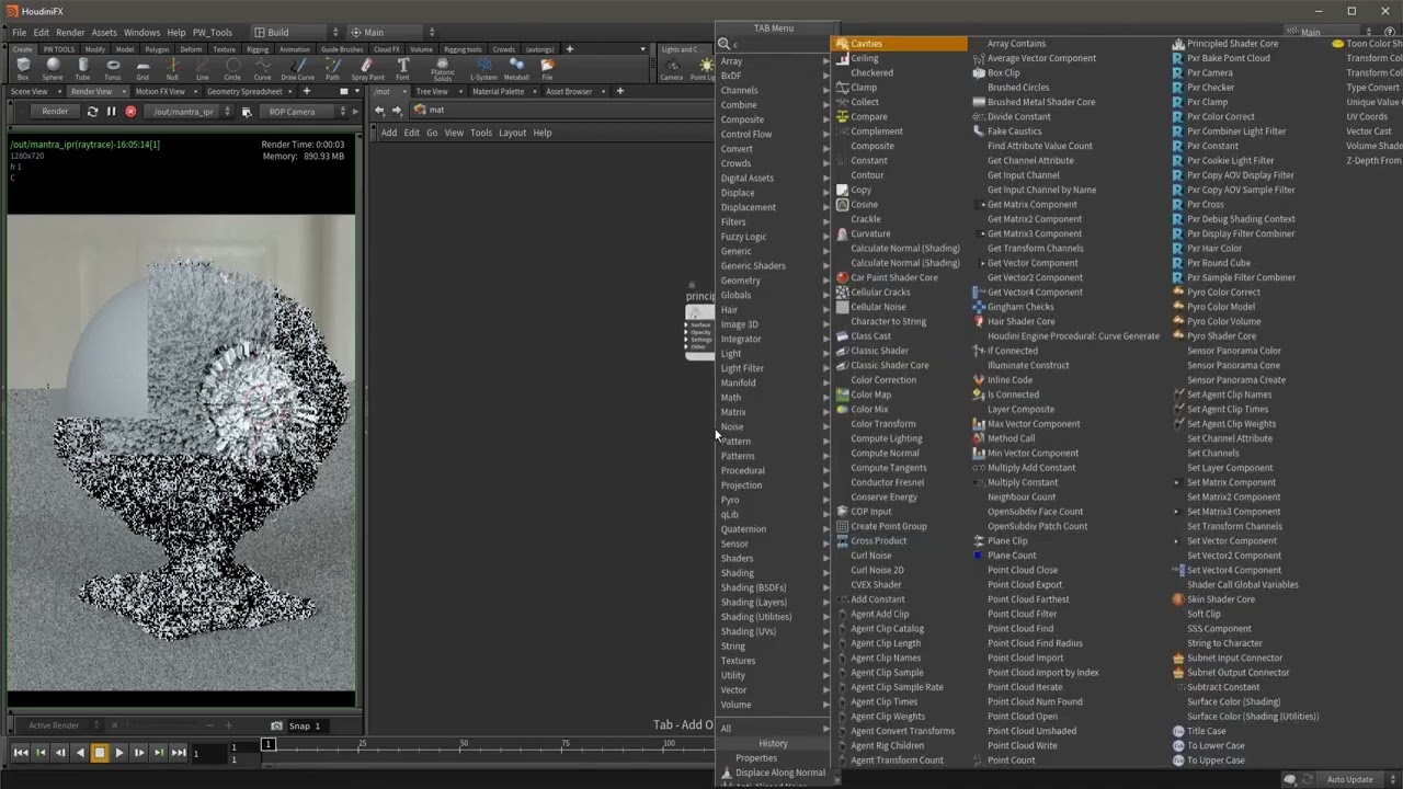 Базовый курс Houdini #42 - Создание шейдера с Principled Shader Core